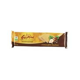 Napolitane crema de alune bio 125g, GUSTONI