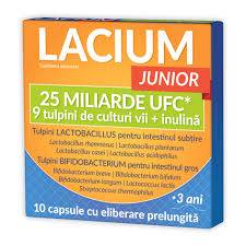 Lacium junior 25 miliarde ufc 10cps, zdrovit