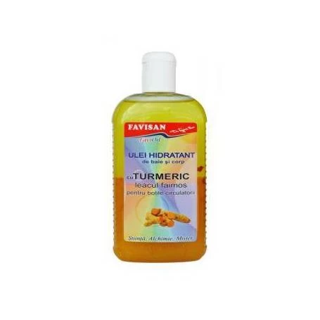 Ulei hidratant cu turmeric 300ml, Favisan