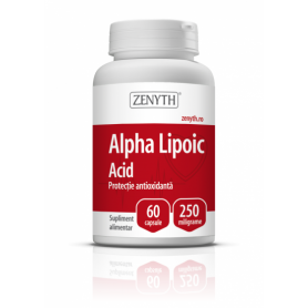 Alpha Lipoic Acid 250mg 60cps Zenyth
