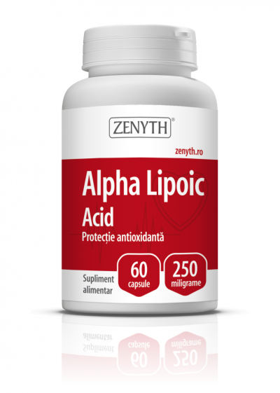 Alpha lipoic acid 250mg 60cps zenyth