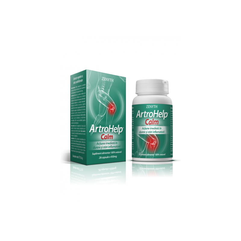 ARTROHELP CALM - Antiinflamator natural, 28 capsule, Zenyth