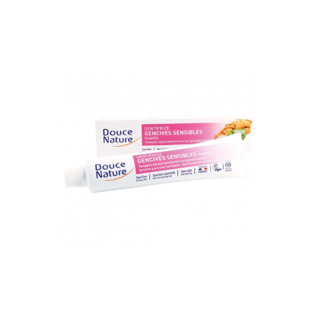 Pasta de dinti pentru gingii sensibile cu plante bio 75ml, Douce Nature
