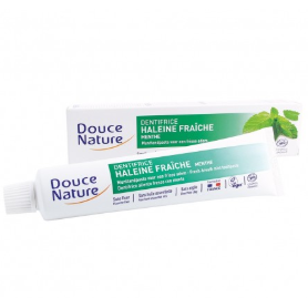 Pasta de dinti cu menta anti halena 75ml, Douce Nature