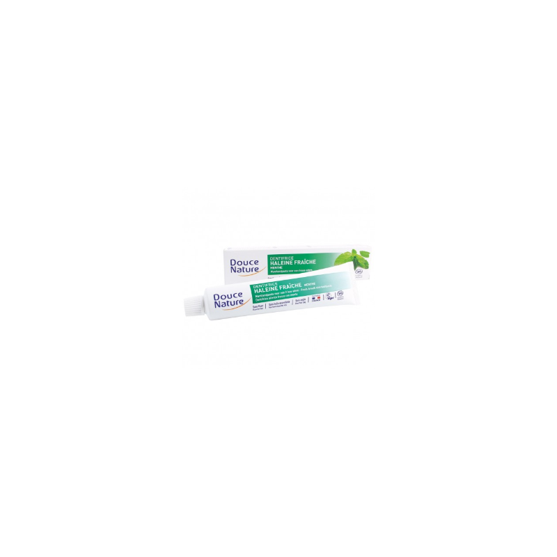 Pasta de dinti cu menta anti halena 75ml, Douce Nature