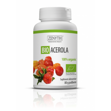 Bio Acerola pulbere 80g Zenyth