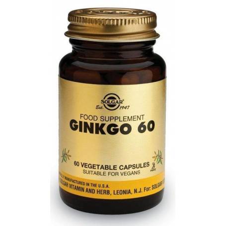 Ginko Biloba 60cps - SOLGAR