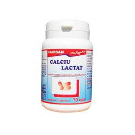 Calciu lactat 70cps, FAVISAN