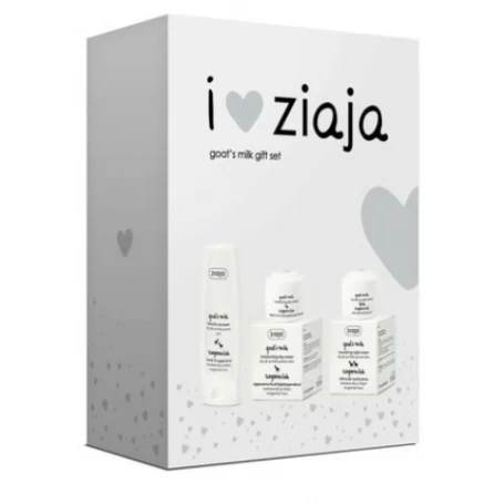 Set cadou femei Creme Hidratante cu lapte de capra Goats milk 3buc, Ziaj