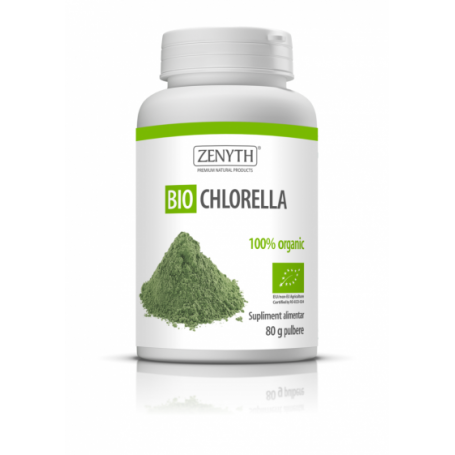 Bio Chlorella pulbere 80g Zenyth