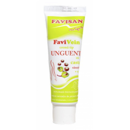 FAVIVEIN UNGUENT CU CASTAN, SANZIENE, SPANZ 50ml, Favisan