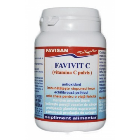 Favivit C vitamina C pulvis 80g, Favisan