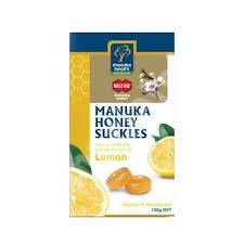 Bomboane cu miere si lamaie manuka 15buc, manuka health