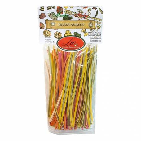 Paste Taglioni curcubeu 250g, Pastificio Leo