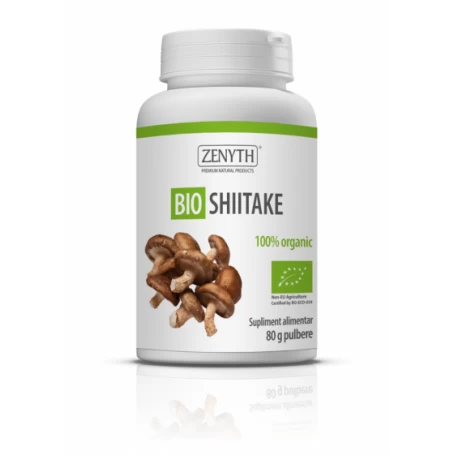 Bio Shiitake pulbere 80g - Zenyth