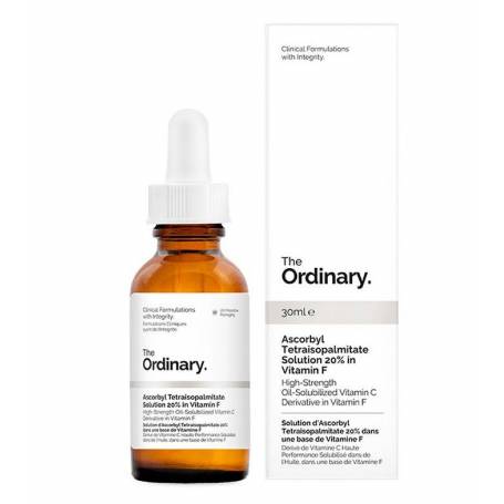 Solutie de Ascorbyl Tetraisopalmitate Vitamina C 20% in Vitamina F The Ordinary 30ml, Deciem