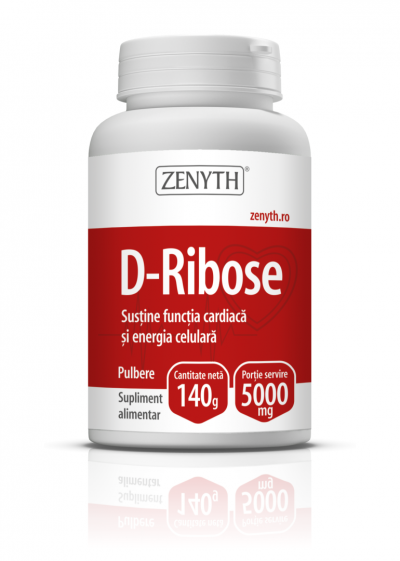 D-ribose pulbere 140g zenyth