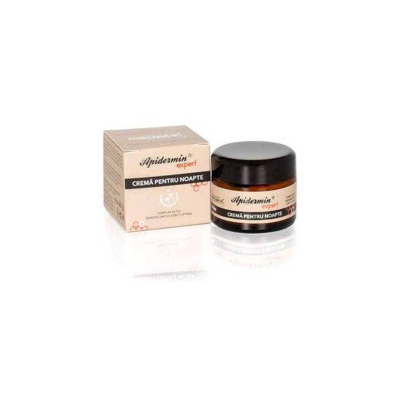 APIDERMIN EXPERT CREMA NOAPTE 50ml, COMPLEX APICOL