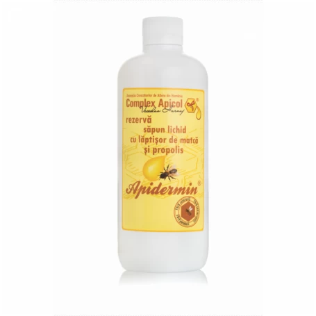 SAPUN LICHID REZERVA APIDERMIN 500ml, Complex Apicol