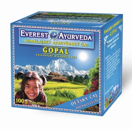 Ceai ayurvedic raceli copii - gopal - 100g everest ayurveda