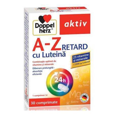 DOPPEL AKTIV A-Z RETARD CU LUTEINA 1500mcg, Doppelherz