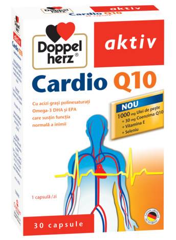 Doppel aktiv cardio q10 30cpr, doppelherz