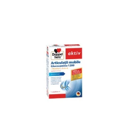 Doppelherz Aktiv Glucozamina 1200 + Vitamina C + D + E + K 30cpr, Doppelherz