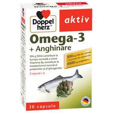 Omega 3 + anghinare doppel aktiv 30cps, doppelherz