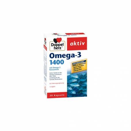 OMEGA 3 1400MG DOPPEL AKTIV 30cps, Doppelherz