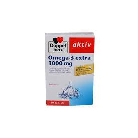 OMEGA 3 EXTRA 1000mg Doppel Aktiv 60cps, Doppelherz
