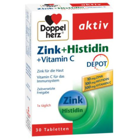 ZINC + HISTIDINA + VIT C DOPPEL AKTIV 30tb, DOPPELHERZ