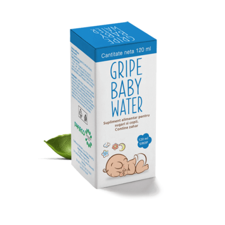 GRIPE BABY WATER SUPLIMENT ALIMENTAR PENTRU SUGARI SI COPII 120ml, PHARCO