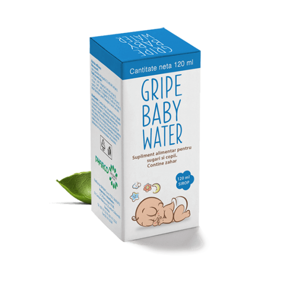 Gripe baby water supliment alimentar pentru sugari si copii 120ml, pharco