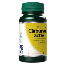 Carbune medicinal activ 60cps - DVR Pharm