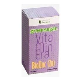 GREEN SUGAR VITAMINERA BIOZINC 10 STICKURI, Remedia