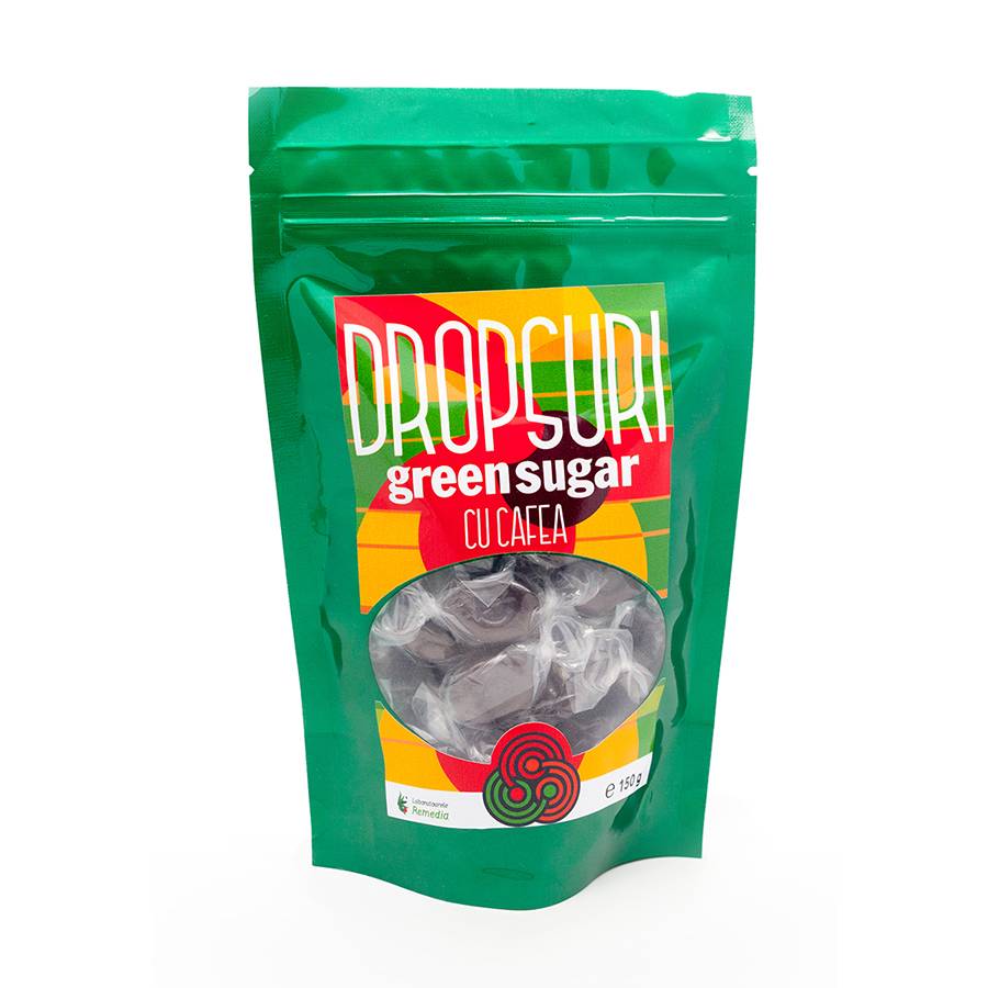 Dropsuri green sugar cafea 150g, remedia