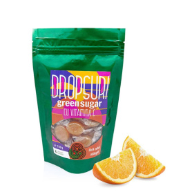 DROPSURI GREEN SUGAR SI VITAMINA C 150g, Remedia