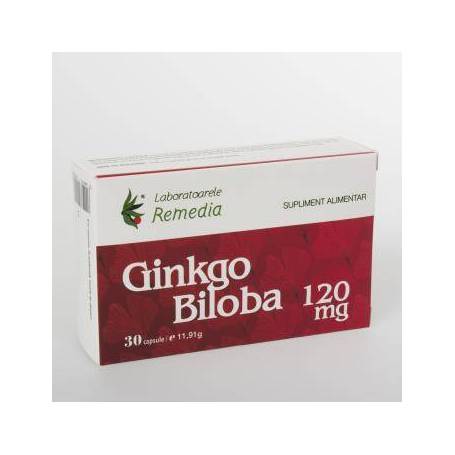 GINKGO BILOBA 120mg 30cps, Remedia