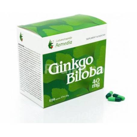 GINKGO BILOBA 40mg 120cps, Remedia