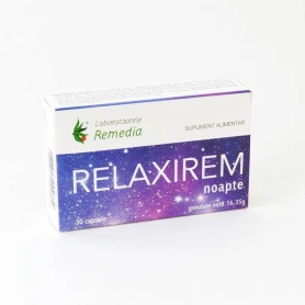 RELAXIREM NOAPTE 30cps, Remedia