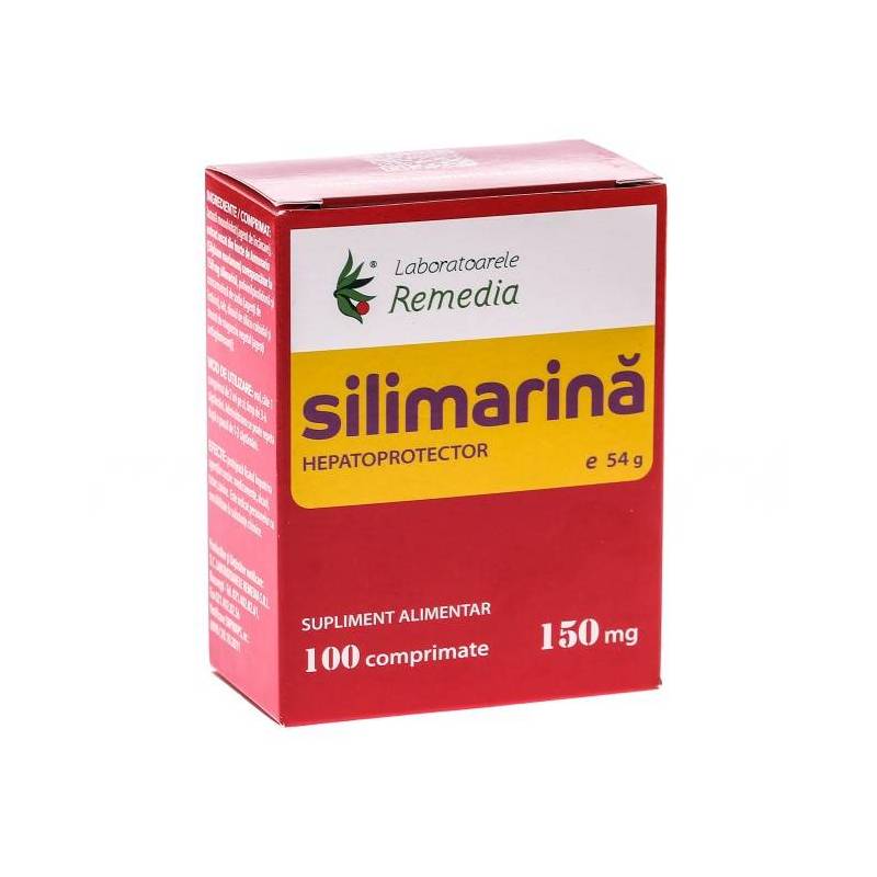 SILIMARINA 150mg 100cpr, Remedia