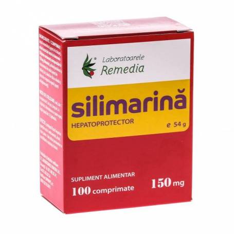 SILIMARINA 150mg 100cpr, Remedia