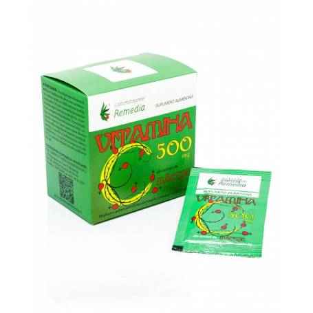 VITAMINA C 500mg MACESE 20pl, REMEDIA