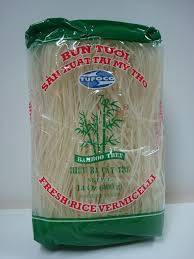 Fidea proaspata de orez bamboo tree fresh rice vermicelli 400g, tuan phong