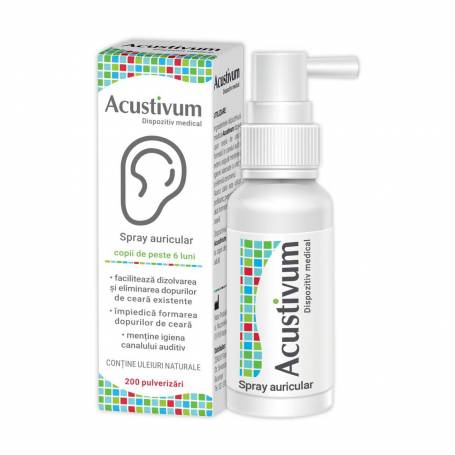 ACUSTIVUM SPRAY AURICULAR 20ml, Zdrovit