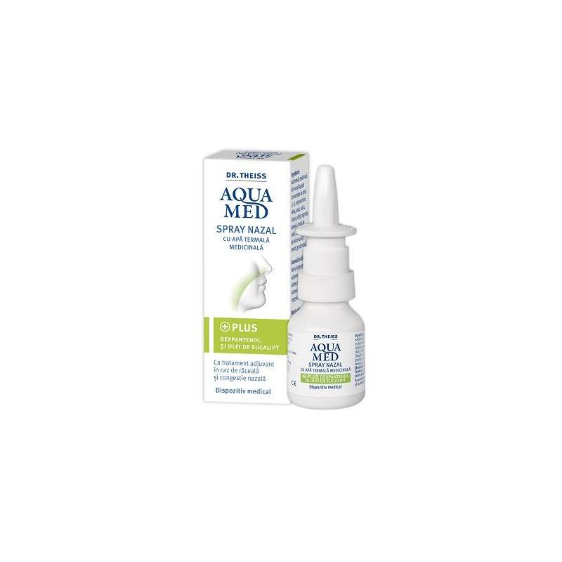 SPRAY NAZAL CU ULEI EUCALIPT AQUAMED 20ml, Zdrovit