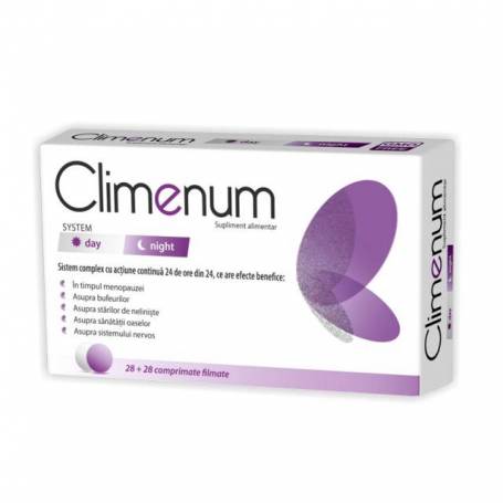 CLIMENUM 28cpr ZI + 28cpr NOAPTE, Zdrovit