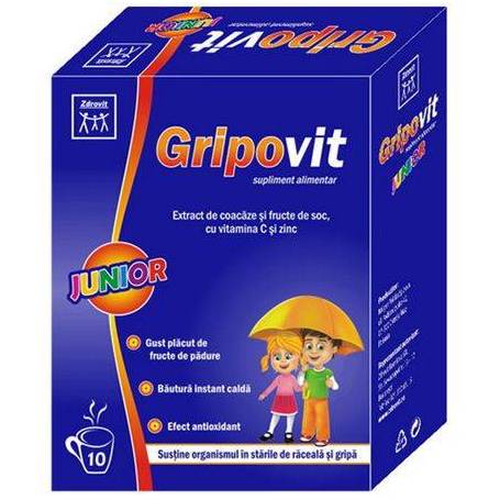 GRIPOVIT JUNIOR 10dz, Zdrovit