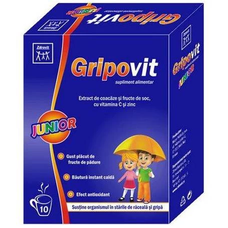 GRIPOVIT JUNIOR 10dz, Zdrovit