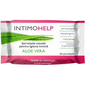 INTIMOHELP SERVETELE UMEDE IGIENA INTIMA 20buc, Zdrovit